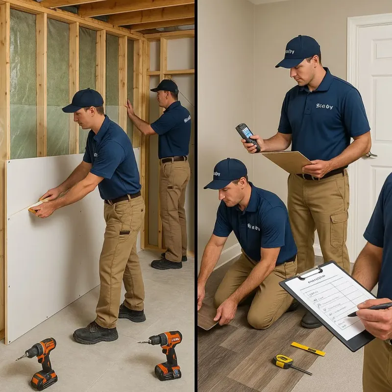 Repairs and Reconstruction process in Princeton, IL