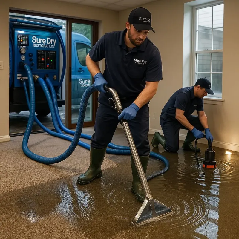 Water Extraction and Removal process in Princeton, IL